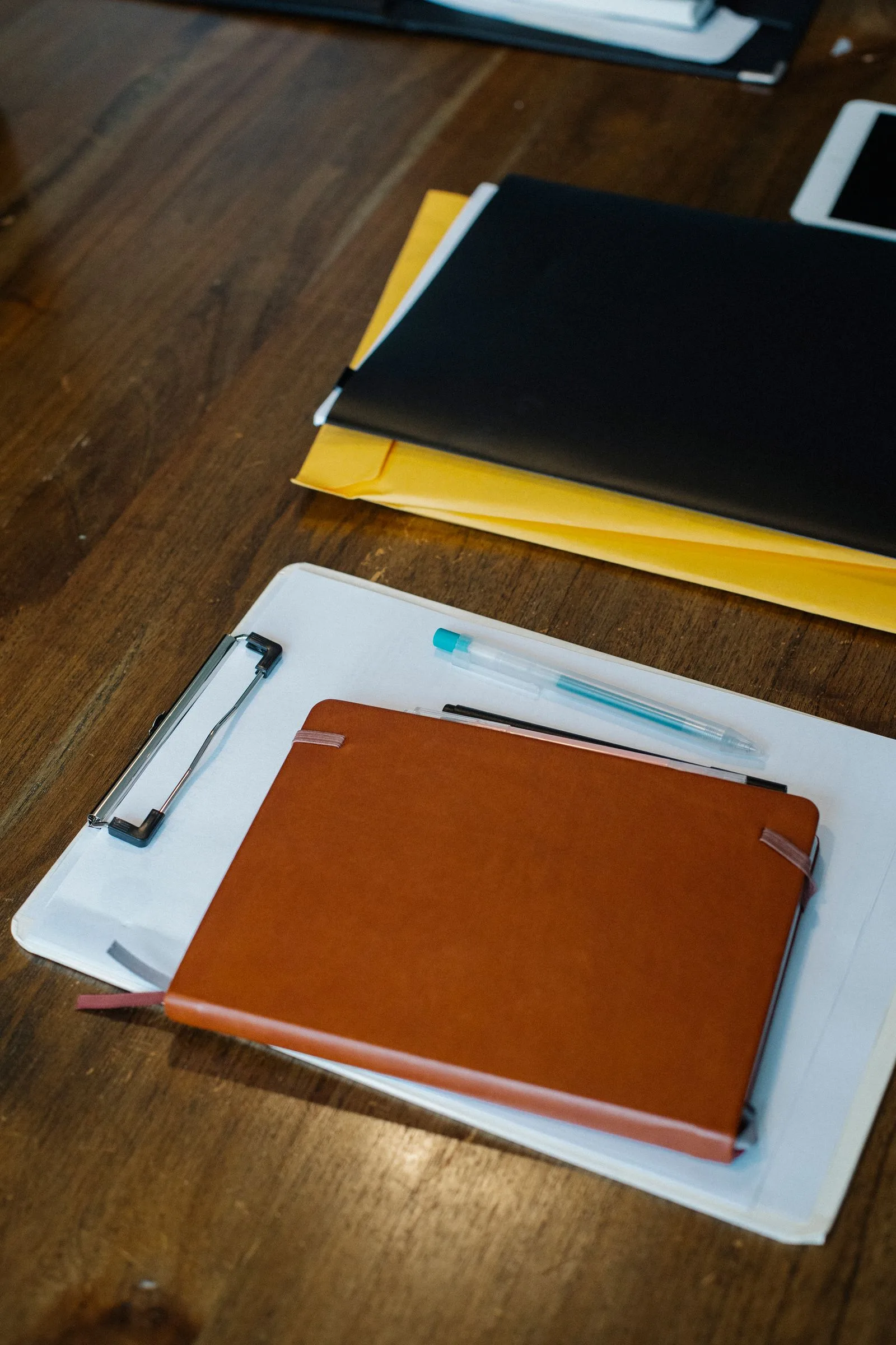 Clean, professionally formatted document on a minimalist desk workspace