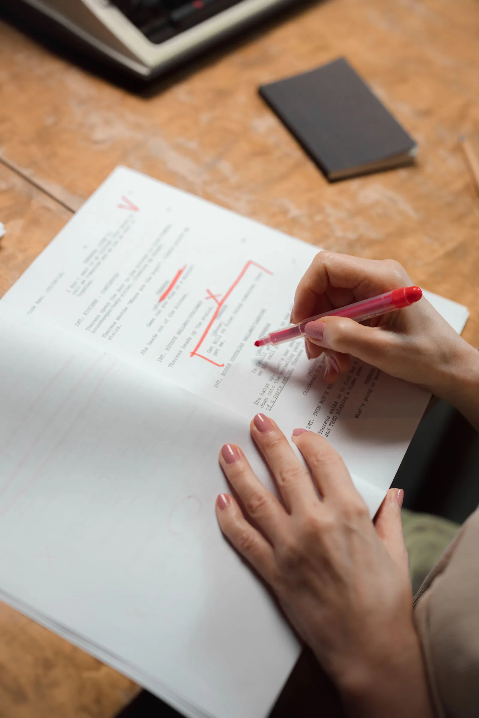 Professional proofreading and editing resume document